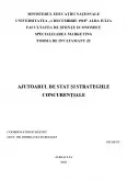 Imagine document Ajutoarul de stat și strategiile concurențiale