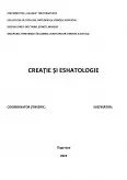 Imagine document Creație și eshatologie
