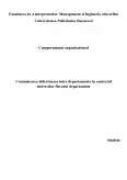 Imagine document Comportament organizațional - problema comunicării între departamente