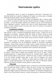 Referat: Instrumente Optice (#356828)